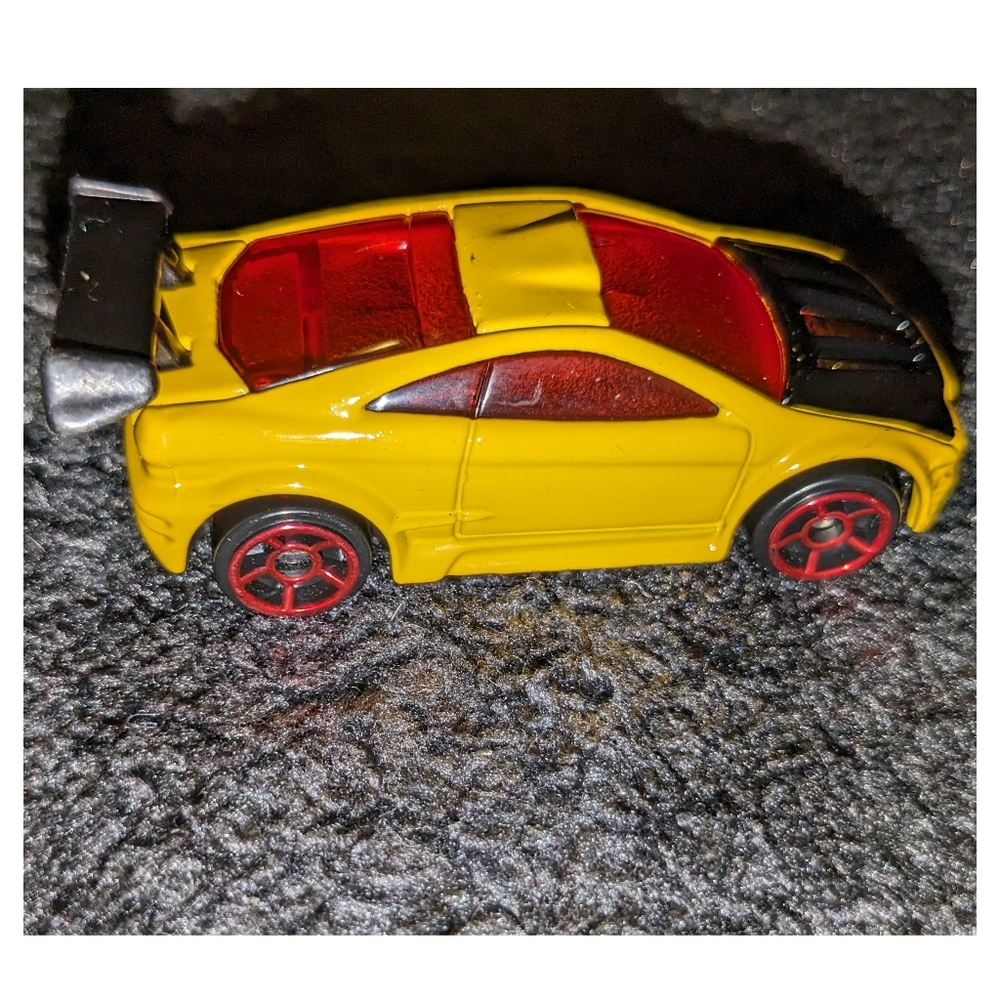 2006 Hot Wheels Mattel McDonald's Yellow Sports Car
